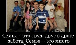 Семья - это